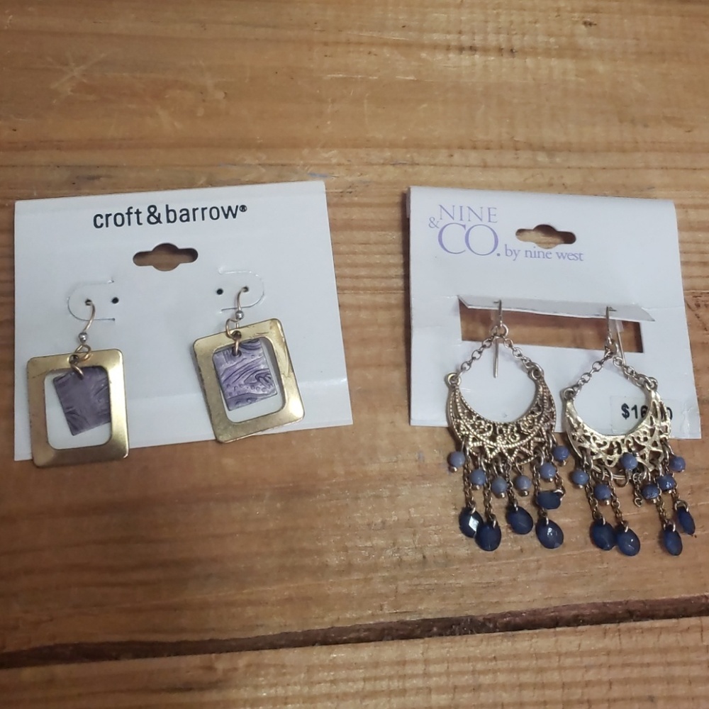 Croft and Barrow, Nine & co. Earrings